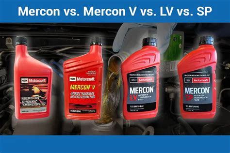 mercon sp vs lv